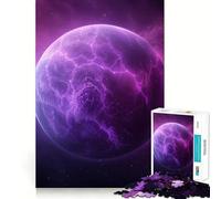 Neon Planet Space Jigsaw Puzzle for Adults 1000 Pieces Smart Play Toy Indoor Play Clean Cut Perfect Present (38x26cm)