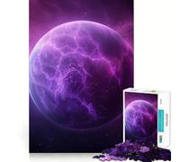 Neon Planet Space Jigsaw Puzzles 1000 Pieces for Teenagers Brain Workout Toy Family Time Art Assembly Creative Gift (50x75cm)