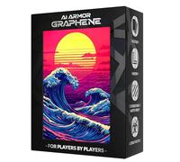 (Neon Retro Wave) - 100ct Textured Matte TCG/MTG Card Art Sleeves (Graphene)