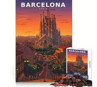 Neon Reverie Over Sacred Towers Jigsaw Puzzles 1000 Piece for Adults Improve Memory Peaceful Time Fine Edge Santa Wish Gift (38x26cm)