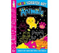 Neon Scratch Art Animals (Novelty Activity Wallets)