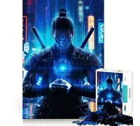 Neon Shinobi 1000 Pieces Jigsaw Puzzles for Teenagers Thought Toy Home Activity Precise Edge Santa Wish List (38x26cm)