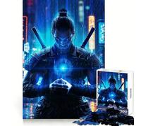 Neon Shinobi 1000 Pieces Jigsaw Puzzles for Teenagers Thought Toy Home Activity Precise Edge Santa Wish List (38x26cm)