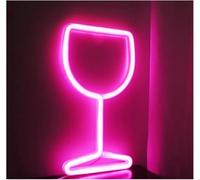 Neon Sign Colorful Letters Indoor Lighting Neon Sign, Decorative Lamp, Night Light for Kids Room(Pink)