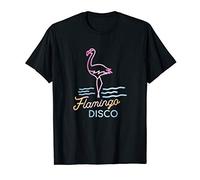Neon sign Flamingo Disco T-Shirt