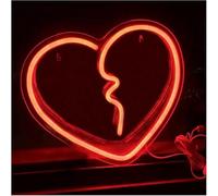 Neon Sign For neon Lamp Broken Heart for Led Light Love Atmosphere 30.5cmx35.5cm