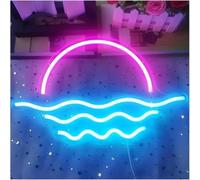 Neon Sign For neon Lamp for sunrise Sunset for Powered Dimmable for Shop Gym Wall Bedroom Office Party Decor
