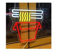 Neon Sign For neon Sign Powered Ramen,Bright Noodle Signs for Restaurant Kitchen