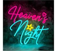 Neon Sign For Neon Signs Decor For Sign Heaven's Night with Dimmer