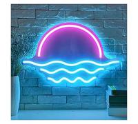 Neon Sign For sunrise Sunset for neon Sign for Powered Dimmable For Shop Gym Wall Bedroom Office Party Decor