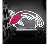 Neon Sign Neon Sign Fish Koi Carp, Dimmable Light, For Bedroom, Bar 23.7cm×42.5cm(C)