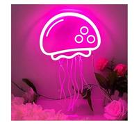Neon Sign Neon Signs Decor Jellyfish, Decoration 33x21cm