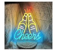 Neon Sign Neon Signs Light Decor Sign Cheers For Wall Decoration