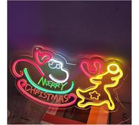 Neon sign Soothing Atmosphere Neon Light Lamp Ambiance Decoration Holiday Event Sign(B)