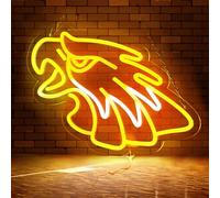 Neon Signs for Wall Decor Neon Lights Neon Lights Signs Neon Led Sign Light Up Sign Neon Signs for Bedroom Kids Rugby Game Room College Party Christmas Gifts (Eagle)