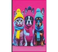 Neon Snuggles & Fluffy Friends: A Journal Wrapped in Cuteness