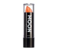 Neon UV Glitter Lipstick by Moon Glow - Orange - Bright Neon Coloured Lipstick - Glows under UV
