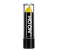 Neon UV Glitter Lipstick by Moon Glow - Yellow - Bright Neon Coloured Lipstick - Glows under UV