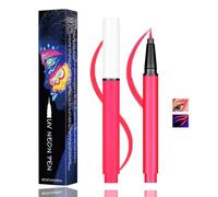 Neon UV Glow & Face Paint Pen with Vibrant Pink Barrel - Long Lasting Fluorescent Fine-Tip Applicator for Art, Festival Makeup, Theatrical Performances & Creative Designs