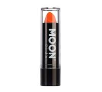 Neon UV Lipstick by Moon Glow - Intense Orange - Bright Neon Coloured Lipstick - Glows under UV
