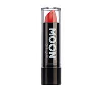 Neon UV Lipstick by Moon Glow - Intense Red - Bright Neon Coloured Lipstick - Glows under UV