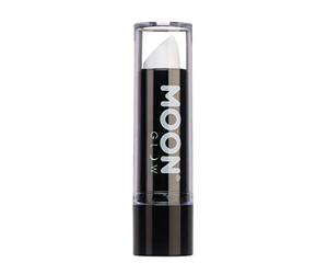 Neon UV Lipstick by Moon Glow - White - Bright Neon Coloured Lipstick - Glows under UV