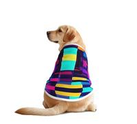 Neon Volume lamp Dog Shirt Vest Dog Clothes- Breathable Cooling for Big Dogs, Sun Protection Comfort Wear for Golden Retriever, Husky, Alaska Outdoor Activities 3X-Large