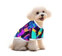 Neon Volume lamp Dog T-Shirt Clothes Apparel Puppy Vest Pet and Elastic Tank Top Clothing, Dogs Cats Pullovers Cute Breathable Soft Large