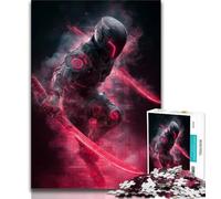 Neon Warriors 1000 Piece Jigsaw Puzzles for Teenagers Gifts,Help The Brain Exercise Addictive Toys to Cultivate Patience Great Gift (38x26cm)