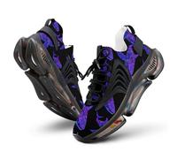 Neon Whale Shark Men's Running Shoes Breathable Air Trainers Sports Walking Sneakers for Workout Athletic 12men（EUR46）
