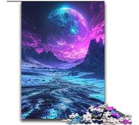 Neon Winter Nature 2000 Pieces Jigsaw Puzzle For Adults Teens, Challenging Game And Family Play Parent-child Interaction (70x100cm)