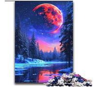 Neon Winter Nature Puzzles for Adults Teens 2000pc Puzzle, Challenging Game And Family Play Artists Collection, Fine Art for Age 14 Years Up (70x100cm)