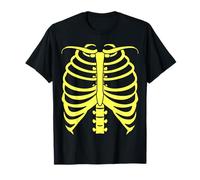 Neon Yellow Skeleton T-Shirt
