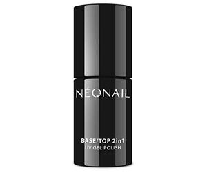 NÉONAIL Base and Top Coat Gel Nail Polish - Base/Top 2in1- Long Lasting Nail Art Manicure - LED UV Nail Lamp Gel - 7,2ml