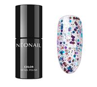 NEONAIL CRAZY IN DOTS Transparent Nail Polish Maxi Confetti 7.2 ml