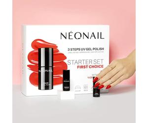 NeoNail First Choice 3 Steps UV Gel Polish Starter Set Hybrid Manicure Led Lamp