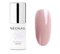 NÉONAIL Gel Nail Polish Base Coat - Cover Base Protein Natural Nude - Long Lasting Nail Art Manicure - LED UV Nail Lamp Gel - 7,2ml