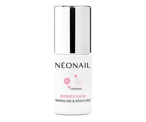 NÉONAIL Gel Nail Polish Base Coat - Rubber Base Manicure & pedicure - Long Lasting Nail Art Manicure - LED UV Nail Lamp Gel - 7,2ml
