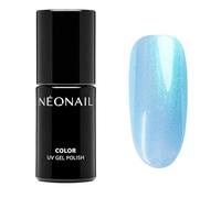 NÉONAIL Gel Nail Polish UV - Blue - Shimmering Waves - Long Lasting UV LED Gel Nail Art Manicure - 7,2ml