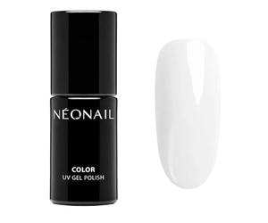 NÉONAIL Gel Nail Polish UV - LED UV Nail Lamp Gel - White - Cotton Candy - Long Lasting UV LED Gel Nail Art Manicure - 7,2ml