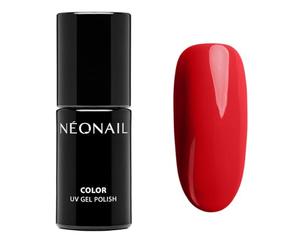 NÉONAIL Gel Nail Polish UV Nail Lamp - Red - Mrs Red - Long Lasting UV LED Gel Nail Art Manicure - 7,2ml