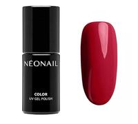 NÉONAIL Gel Nail Polish UV Nail Lamp - Red - Raspberry Red - Long Lasting UV LED Gel Nail Art Manicure - 7,2ml