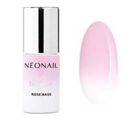 NEONAIL UV Nail Polish Base Coat Gel UV Baby Boomer Rose Base 7.2 ml NEONAIL Base Coat for Nails UV Polish Gel Nails NEONAIL Modeling Base