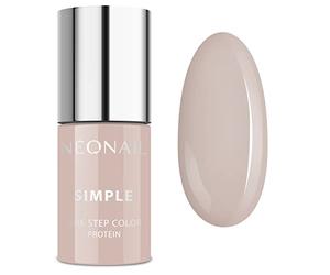 NÉONAIL NEONAIL Beige XPRESS UV Nail Polish 3-in-1 Simple One Step Colour Protein 7.2 ml Calm Hybryda 8074 7