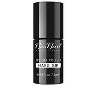 NeoNail Professional UV Gel Polish Hard Top, 6ml, Clear, Chip Resistant, Glossy Finish