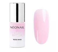 NEONAIL UV Nail Polish Base Coat Gel UV Baby Boomer Rose Base 7.2 ml NEONAIL Base Coat for Nails UV Polish Gel Nails NEONAIL Modeling Base