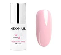NEONAIL UV Nail Polish - Base Coat Gel UV - Base Calcium Blush Boomer 7,2 ml - Base Coat For Nails Polish Gel