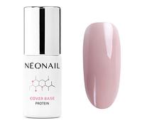 NÉONAIL UV Nail Polish - Base Coat Gel UV - Cover Protein Soft Nude 7.2 ml - Base Coat for Nails - Polish - Gel Nails