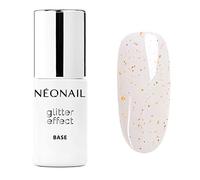 NEONAIL UV Nail Polish Base Coat Gel UV Glitter Effect Base Nude Sparkle 7.2 ml NEONAIL Base Coat for Nails UV Polish Gel Nails NEONAIL Modeling Base
