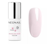 NÉONAIL UV Nail Polish - Base Coat Gel UV - Modeling Base Calcium Basic Pink 7.2 ml - Base Coat for Nails - Polish - Gel Nails